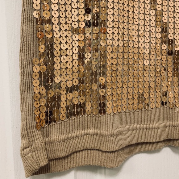 Super shiny gold sequins tank top 💎 - Picture 6 of 11